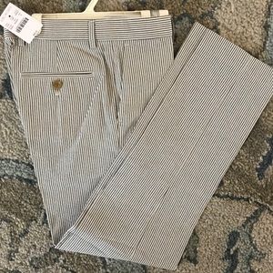 J.Crew -Crewcuts seersucker pinstripe trouser pant